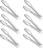 6 Pack Serving Tongs Kitchen Tongs, Buffet Tongs, Stainless Steel Food Tong by Must-havesForYourKitchen