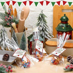 Nuogo 24 Sets Christmas Neighbor Whisks Gifts with Cards, 8 Inch - Image 6
