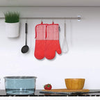 Alselo Silicone Oven Mitts Heat Resistant 932℉ - Image 7