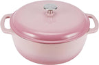 Amazon Basics Enameled Cast Iron Dutch Oven Pot by AmazonBasics