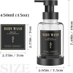Luxspire Foaming Soap Dispenser, Glass Foam Pump Soap Dispenser, Non-Slip Hand - Image 8