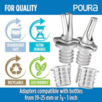 3-in-1 Liquor Bottle Pour Spouts - Image 6