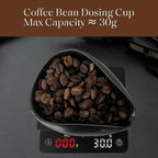 Coffee Bean Dosing Cup and Spray Bottle Set, Ceramic Single Dosing Tray - Image 3