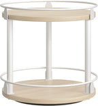 YATINEY Lazy Susan Organizer, Rotating Spice Rack, 2 Tier Spice Turntable by Yatiney