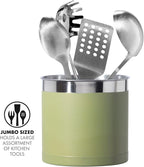 Oggi Stainless Steel Jumbo Utensil Holder - Image 3