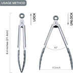 MSY BIGSUNNY Kitchen Food Tongs - Image 2