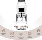 1.5 Gallon Glass Drink Dispensers - Image 4