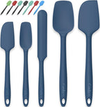 Coukre Silicone Spatula Set of 5, High Temperature Resistant, Food Grade by Coukre