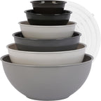 BoxedHome BPA Free Plastic Round Mixing Bowl by BoxedHomeProducts