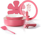 CAROTE Ceramic Pots and Pans Set Non Stick, Nonstick Kitchen Cookware Sets by CAROTE