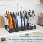 Felibeaco Adjustable Pots and Pans Organizer Rack - Image 7
