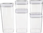 Amazon Basics Airtight Food Storage Containers, BPA Free, Dishwasher Safe - Image 2