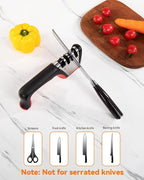 Brigii 4-in-1 Knife Sharpener, Kitchen Knife Accessories - Image 5