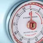 Zassenhaus Magnetic Retro Kitchen Timer, Classic Mechanical Cooking Timer - Image 3