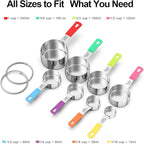 Wildone Measuring Cups & Spoons Set of 18 - Image 3