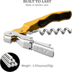HYZ 2-Pack Wine Opener Waiter Corkscrew, Professional Wine Key - Image 3