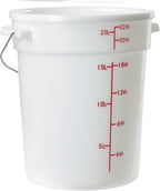 Beverage Dispenser White BPA Free Polypropylene 6 Gallon - Image 4