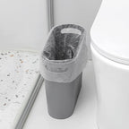 rejomiik Small Trash Can, 3.5 Gallon Slim Garbage Can Plastic Waste Basket - Image 5