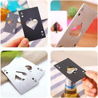 Ace Of Spades Bottle Opener Credit Card Size Pocker Cap Opener Portable - Image 4