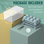 WIBIMEN Large Ice Cube Molds, Big Round Whiskey Ice Cube Trays - Image 4