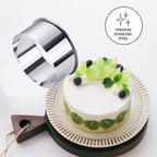 5 Pieces Biscuit Cookie Cutters Set, Stainless Steel Circle Round Cookie - Image 4