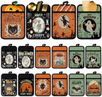 Jingmore 12 Pcs Halloween Pot Holders with Pocket Retro Housewarming Gifts by Jingmore