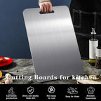 Titanium Cutting Board, Non Toxic, Double-Sided Food Grade Chopping Board - Image 4