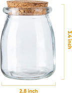 Brajttt Mini Yogurt Jars 30 Pack, 7 oz Glass Favor Jars - Image 2