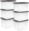 Sterilite 6-Pack ShelfTote, 50 Quart, and Office by Sterilite