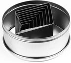 Ateco 8pc Stainless Steel Diamond Shaped Cutter Set - Image 2