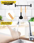 Pack of 2 Soup Ladle, Silicone Ladle Spoon - Image 6