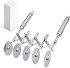 5-Wheel Professional Pastry Cutter by Unknown