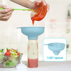 Wide Mouth Kitchen Funnel, Food Grade Plastic Cooking Canning Funnel - Image 7