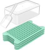 Mini Ice Cube Tray for Freezer: FDDBI Small Ice Trays for Freezer by FDDBI