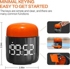 Table Twist Timer, Large LED Display Stopwatch, Silent & Loud Alarm, 199 Minute - Image 4