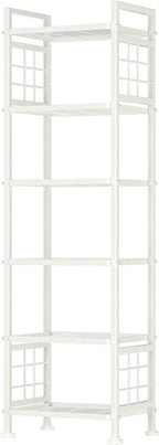 GIOTORENT 6-Wire Standing Storage Shelves, Metal Shelving Unit Pantry Rack by GIOTORENT