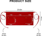 Server Apron with 5 Pockets - Image 4