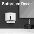 Paper Towel Dispenser, Large Capacity Wall Mount Tissue Dispensers - Image 6