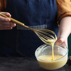Berglander Gold Whisk Pack of 3 Stainless Steel 8", Titianium Plating Whisks - Image 5