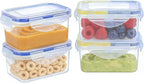 KIGI 6OZ Small Mini Plastic Food Storage Containers by KIGI