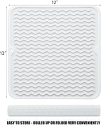 Silicone Dish Drying Mat for Multiple Usage, Easy clean, Eco-friendly, - Image 4