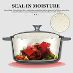 Overmont Enameled Cast Iron Dutch Oven - Image 2