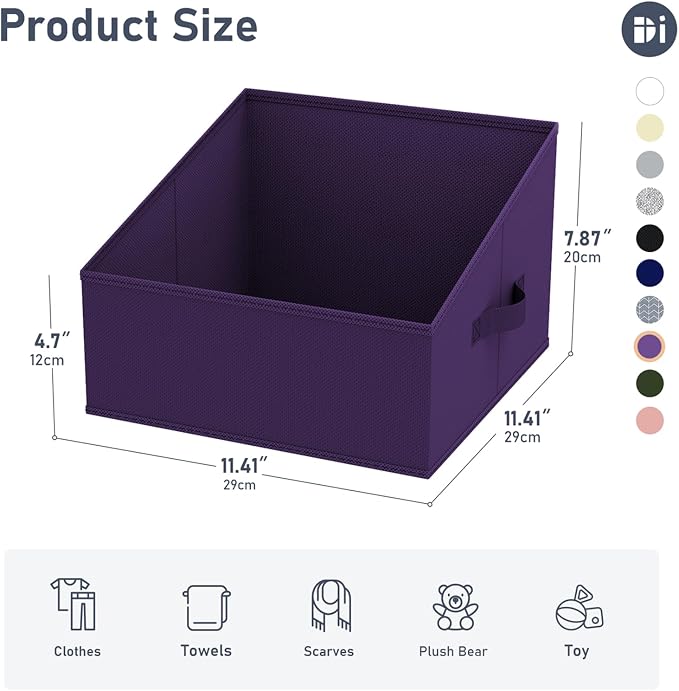 DIMJ Closet Storage Bins 10 Pack - Image 5