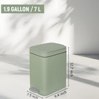 rejomiik Small Bathroom Trash Can - Image 7