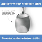Misen Scraper Chef Spoon – Stainless Steel Cooking Spoon and Spatula Hybrid - Image 4