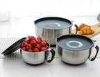 Rorence Stainless Steel Non-Slip Mixing Bowls - Image 4