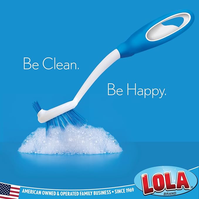 Dish Brush Scrubber for Kitchen, 36 Pack, by LOLA, Stiff Bristles & Food Scraper - Image 5