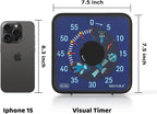 Secura 7.5-Inch Astronaut Pattern Visual Timer - Image 7
