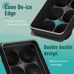 WIBIMEN Large Ice Cube Molds, Big Round Whiskey Ice Cube Trays - Image 6