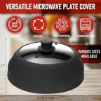 Microwave Splatter Cover Glass for Food - Image 2